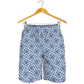 Chinese Luck Symbol Pattern Print Men's Shorts