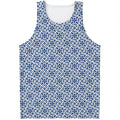 Chinese Luck Symbol Pattern Print Men's Tank Top