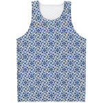 Chinese Luck Symbol Pattern Print Men's Tank Top