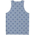 Chinese Luck Symbol Pattern Print Men's Tank Top