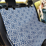 Chinese Luck Symbol Pattern Print Pet Car Back Seat Cover