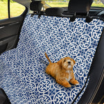 Chinese Luck Symbol Pattern Print Pet Car Back Seat Cover
