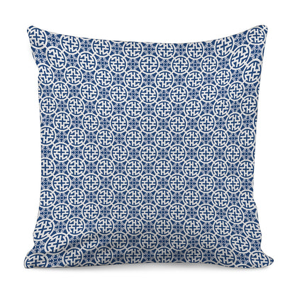 Chinese Luck Symbol Pattern Print Pillow Cover