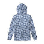 Chinese Luck Symbol Pattern Print Pullover Hoodie