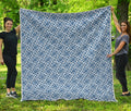 Chinese Luck Symbol Pattern Print Quilt