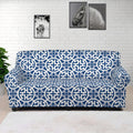 Chinese Luck Symbol Pattern Print Sofa Cover