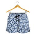 Chinese Luck Symbol Pattern Print Women's Shorts