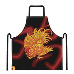 Chinese New Year Rooster Print Apron