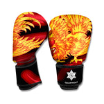 Chinese New Year Rooster Print Boxing Gloves