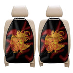 Chinese New Year Rooster Print Car Seat Organizers