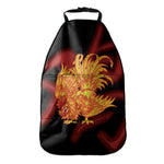 Chinese New Year Rooster Print Car Seat Organizers