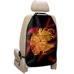 Chinese New Year Rooster Print Car Seat Organizers