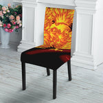 Chinese New Year Rooster Print Dining Chair Slipcover