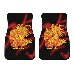 Chinese New Year Rooster Print Front Car Floor Mats