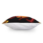 Chinese New Year Rooster Print Pillow Cover