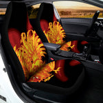 Chinese New Year Rooster Print Universal Fit Car Seat Covers
