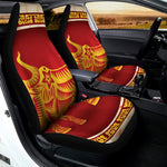 Chinese Ox Zodiac Sign Print Universal Fit Car Seat Covers
