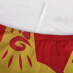 Chinese Ox Zodiac Symbol Print Sofa Cover