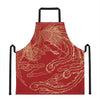 Chinese Phoenix Print Apron