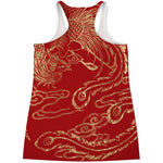 Chinese Phoenix Print Women's Racerback Tank Top