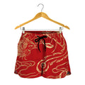 Chinese Phoenix Print Women's Shorts
