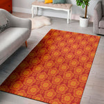 Chinese Prosperity Symbol Pattern Print Area Rug