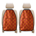 Chinese Prosperity Symbol Pattern Print Car Seat Organizers
