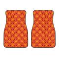 Chinese Prosperity Symbol Pattern Print Front Car Floor Mats