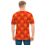 Chinese Prosperity Symbol Pattern Print Men's T-Shirt