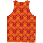 Chinese Prosperity Symbol Pattern Print Men's Tank Top