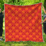 Chinese Prosperity Symbol Pattern Print Quilt