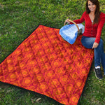 Chinese Prosperity Symbol Pattern Print Quilt