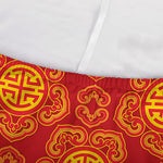 Chinese Prosperity Symbol Pattern Print Sofa Cover