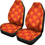 Chinese Prosperity Symbol Pattern Print Universal Fit Car Seat Covers