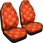 Chinese Prosperity Symbol Pattern Print Universal Fit Car Seat Covers