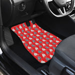 Chinese Rat Zodiac Pattern Print Front and Back Car Floor Mats