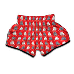 Chinese Rat Zodiac Pattern Print Muay Thai Boxing Shorts