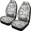 Chinese Sea Dragon Pattern Print Universal Fit Car Seat Covers