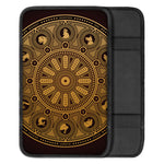 Chinese Zodiac Calendar Signs Print Car Center Console Cover