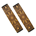 Chinese Zodiac Calendar Signs Print Car Seat Belt Covers