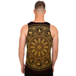 Chinese Zodiac Calendar Signs Print Men's Tank Top