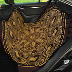 Chinese Zodiac Calendar Signs Print Pet Car Back Seat Cover