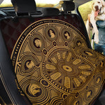 Chinese Zodiac Calendar Signs Print Pet Car Back Seat Cover