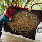 Chinese Zodiac Calendar Signs Print Quilt