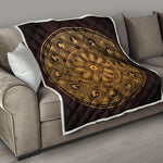 Chinese Zodiac Calendar Signs Print Quilt