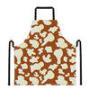 Chocolate And Milk Cow Print Apron