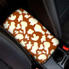 Chocolate And Milk Cow Print Car Center Console Cover