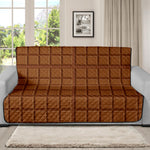 Chocolate Bar Pattern Print Futon Protector