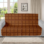 Chocolate Bar Pattern Print Futon Protector