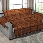 Chocolate Bar Pattern Print Loveseat Protector